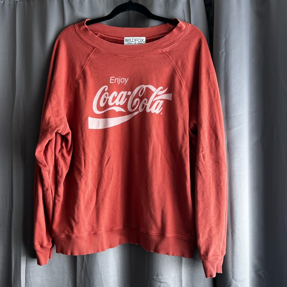 WildeFox Enjoy CocaCola Crewneck sweatshirt